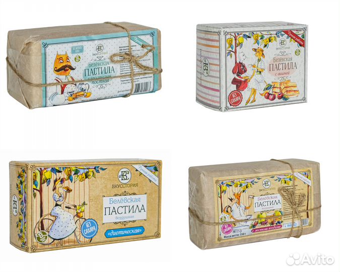 Белевская пастила без сахара / Полезные сладости