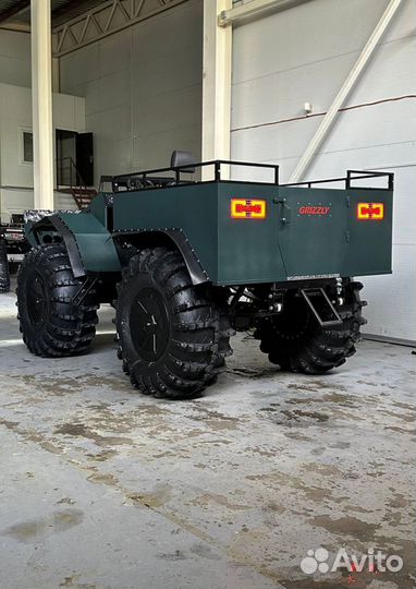 Переломка Grizzly (Снегоход - Болотоход)
