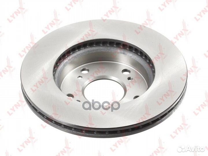 Диск тормозной (262x21) перед прав лев lynxauto