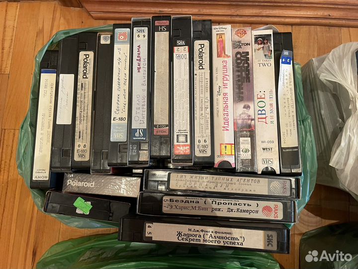 Видеокассеты vhs