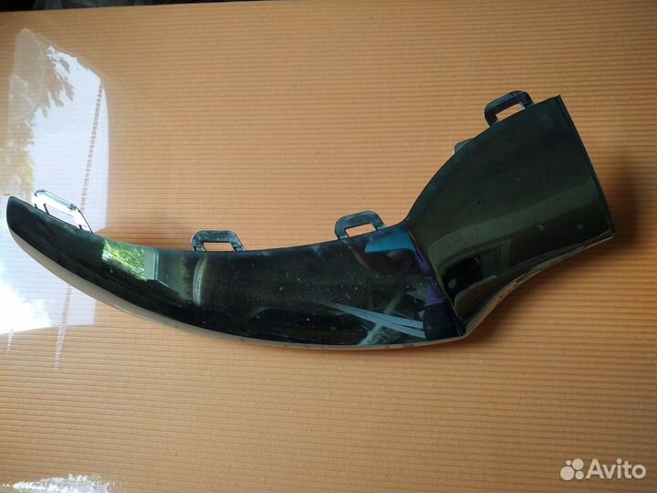 Накладка на передний бампер Mersedes-benz хром ори