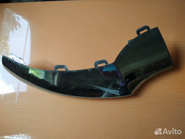 Накладка на передний бампер Mersedes-benz хром ори