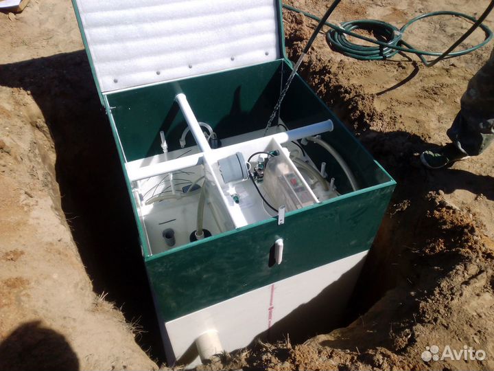 Септик эко Диамант 8 с переливом