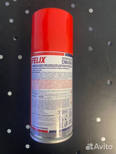 Смазка силиконовая Felix аэрозоль 210мл, 411041035