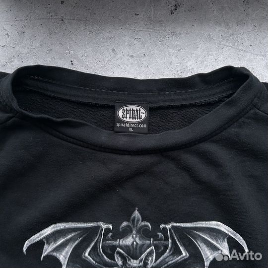 Свитшот Spiral affliction y2k