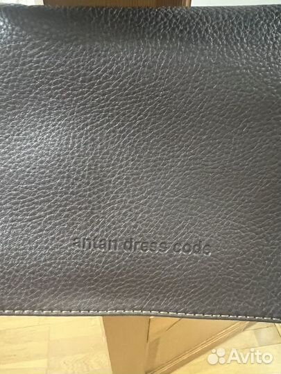 Сумка мужская натуральная кожа через плечо