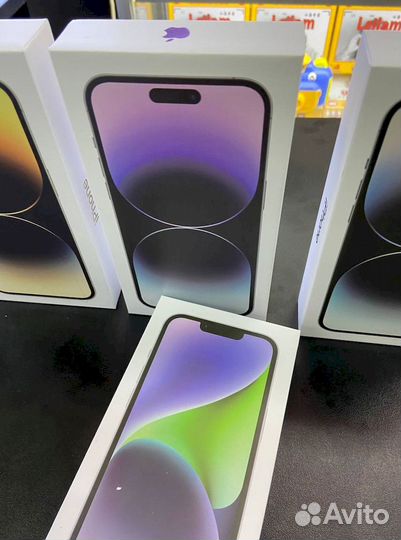 Коробки на 13/14 про и про макс айфоны