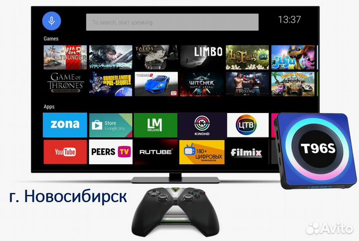 Smart tv приставка прошитая