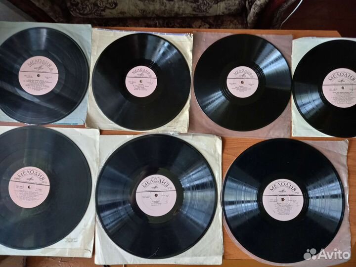Виниловые пластинки СССР от