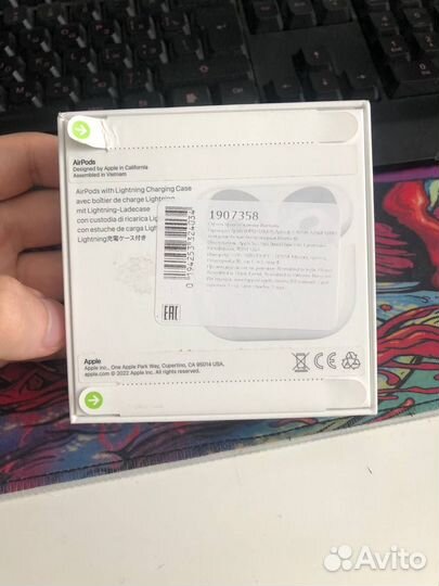Apple airpods 3 новые
