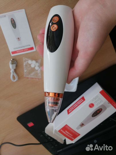 Вакуумный очиститель пор от чёрных точек