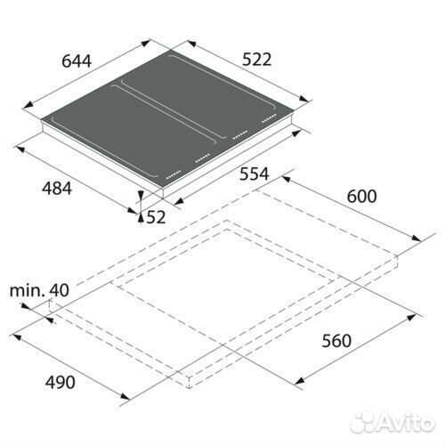 Варочная индукционная панель Asko HI1655G