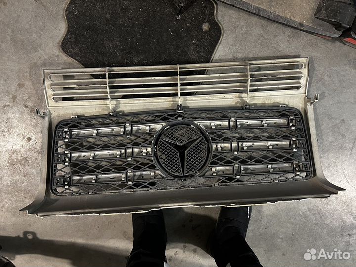 Gclass решетка радиатора