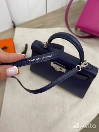 Сумка hermes kelly mini Epsom