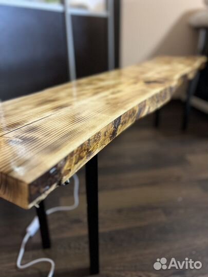 Тумба под телевизор в стиле лофт