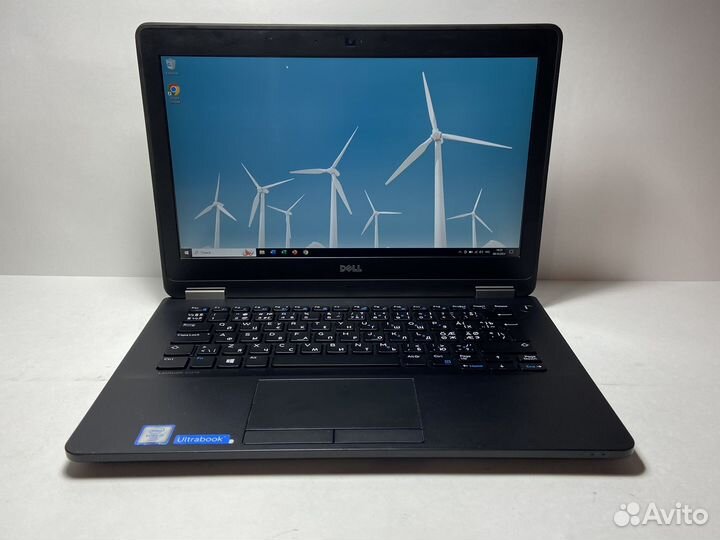 Мощный компактный ноутбук Dell i7/16gb/ddr4/IPs
