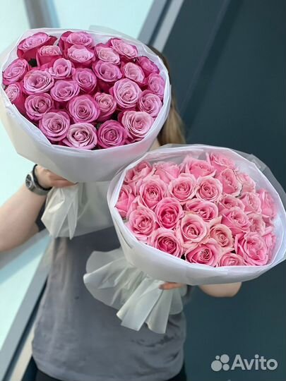 Розы 25 штук в букете