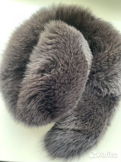 Меховой воротник песец