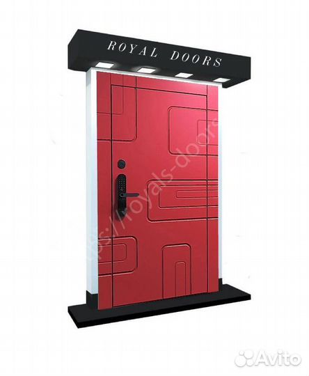 Современная входная дверь цвет на выбор