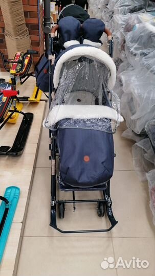 Санки коляска ника 7-8