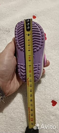 Crocs для девочки 21