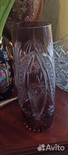 Ваза марганец середина прошлого века