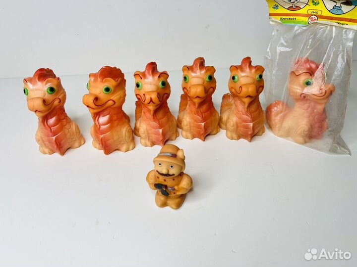 Резиновые игрушки СССР. Одним лотом