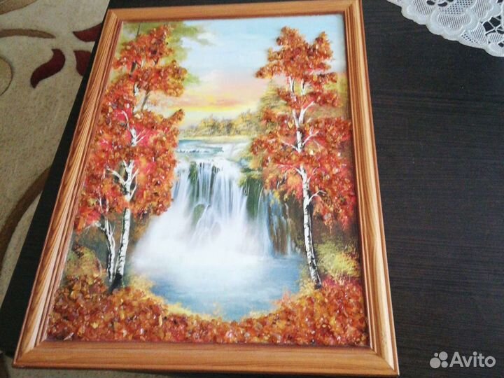 Картина с камнями