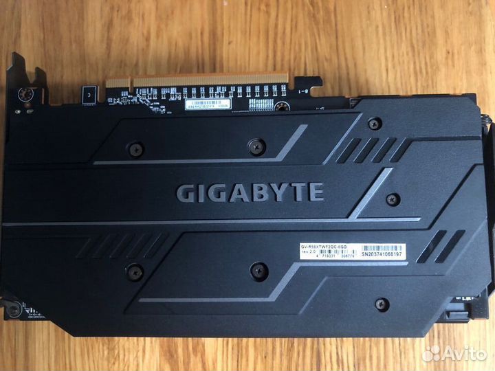 Видеокарта Gigabyte RX 5600 XT WindForce OC 6G