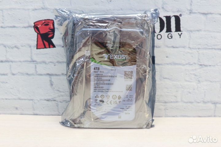 Жесткий диск 4Tb Seagate Exos 7E10 (новый)