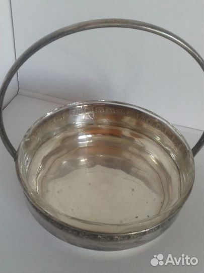 Конфетница серебрение антиквариат