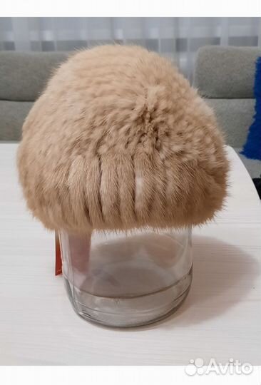 Берет женский норковый
