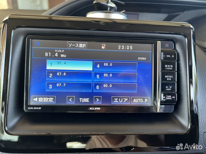 Японская автомагнитола Eclipse AVN-Z04iW