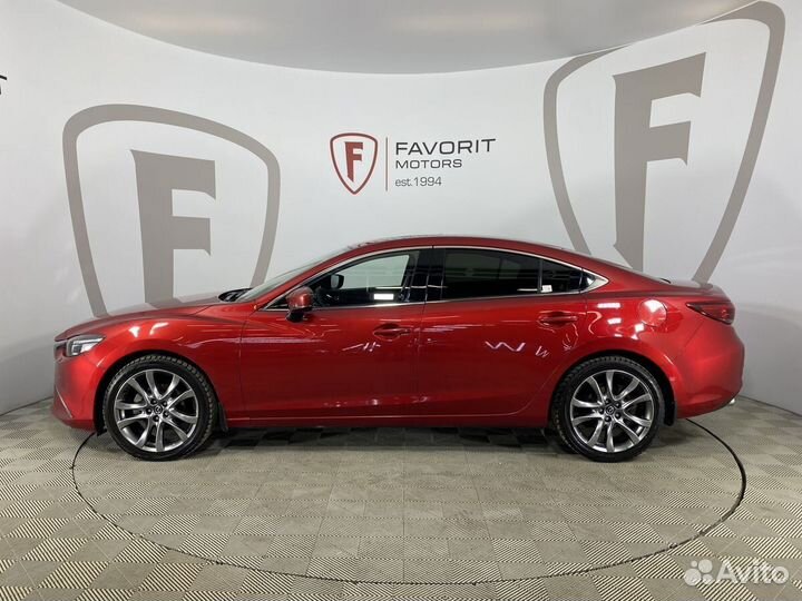 Mazda 6 2.5 AT, 2017, 181 000 км