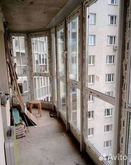 Остекление балкона