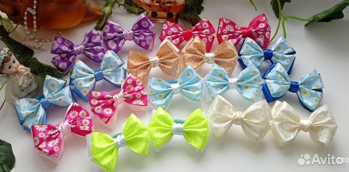 Бантики для волос