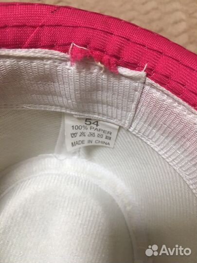 Шляпка летняя