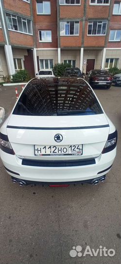 Оригинальный спойлер Шкода Октавия А7