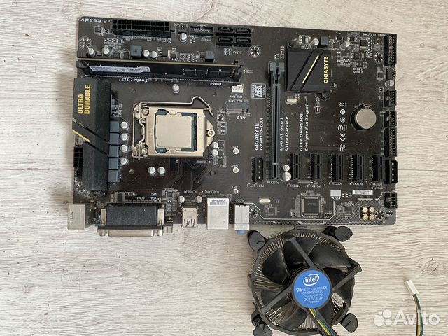 Продам материнскую плату+ процессор+Планка