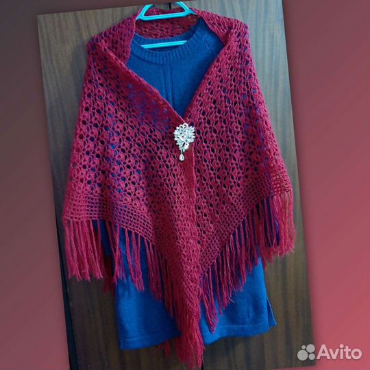 Шаль крючком