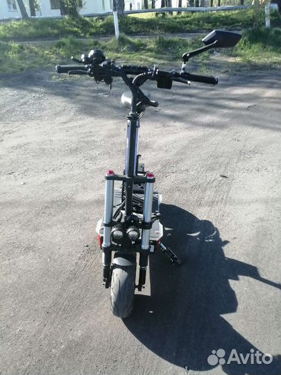Электросамокат для взрослых с сиденьем