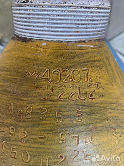 Кислородные баллоны бу