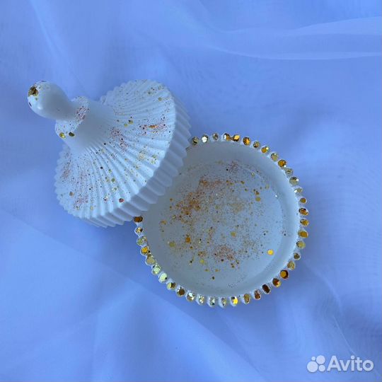 Шкатулка из гипса