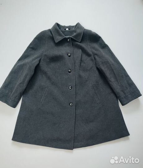 Пальто шерсть кашемир демисезон 66