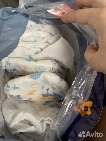 Памперсы детские трусики 6