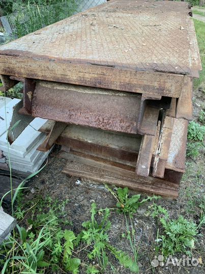 Лестничный марш железо