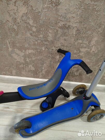 Самокат детский с сиденьем