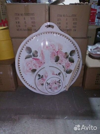 Доска разделочная со скалкой