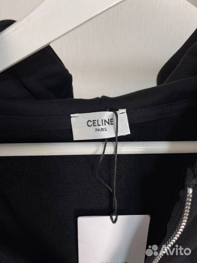 Зип худи celine черный M L XL XXL