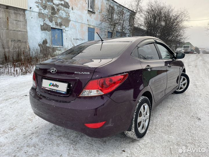 Hyundai Solaris 1.4 МТ, 2013, 162 500 км